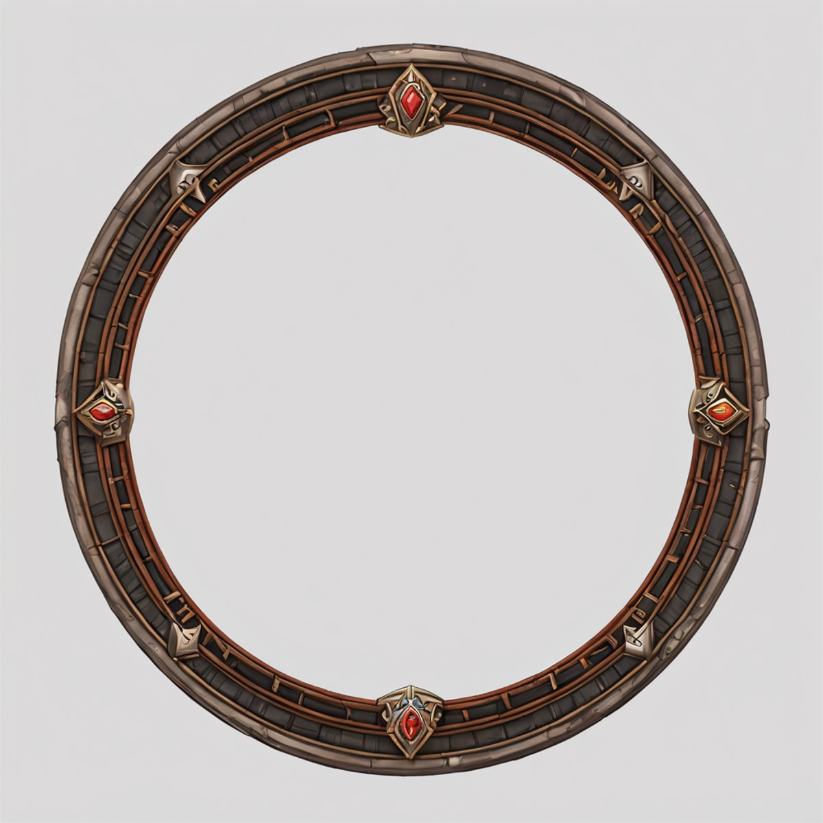 <lora:TokenFrame:1> tokenframe, empty round frame, (white background), D&D cleric themed