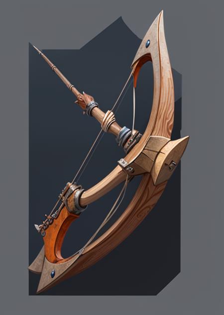 armana,bow (weapon),simple background, <lora:Weapons-10:0.65>