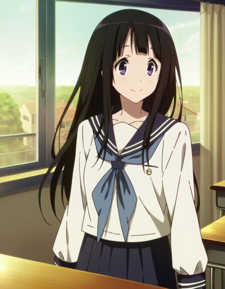 [Illustrious / SDXL / Pony] Chitanda Eru / 千反田える pony v1.0