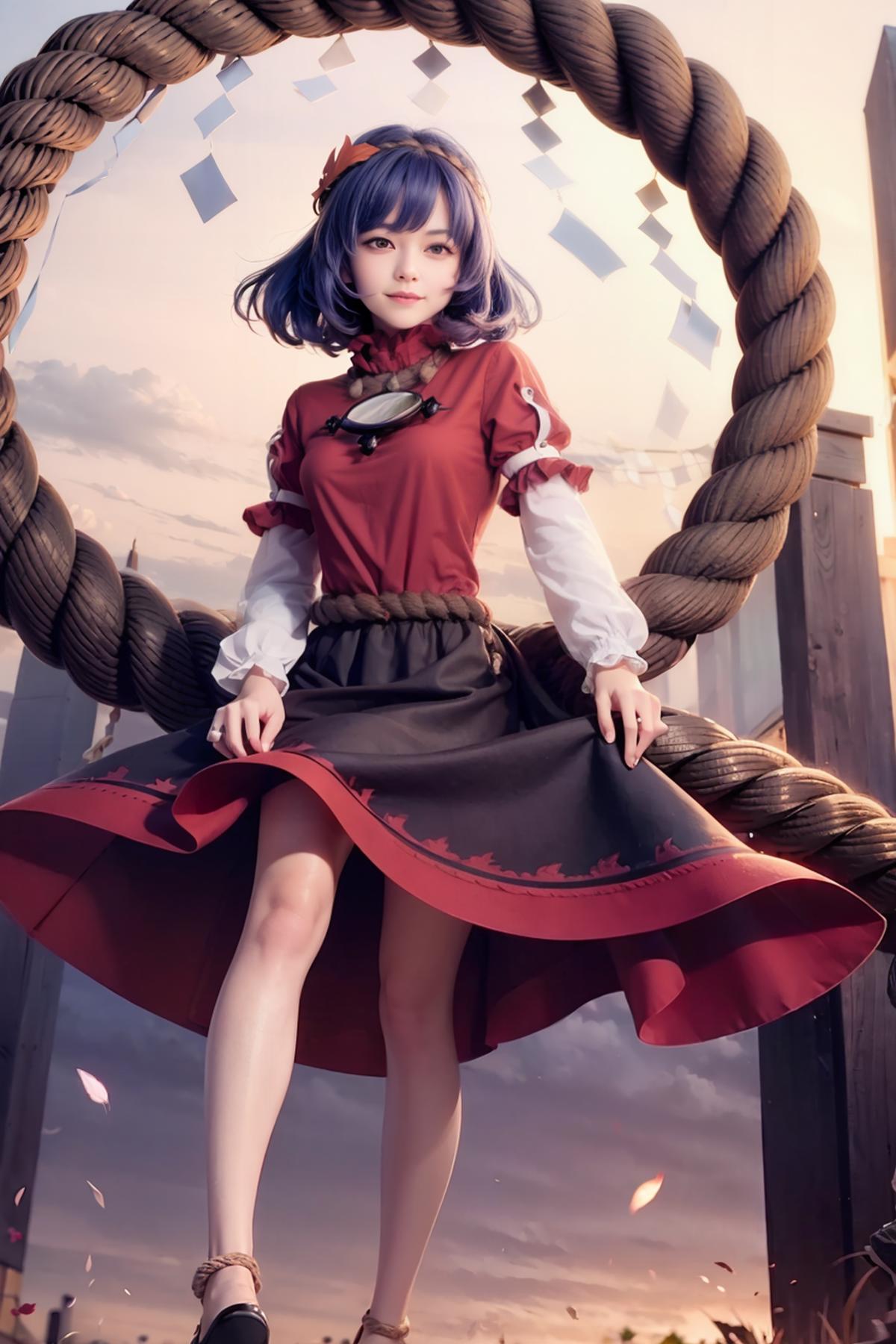 yasaka kanako (touhou) 八坂神奈子 东方project image by kozue