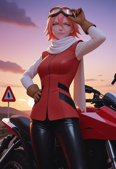 [NoobAI-XL EPS v1.1] Haruko Haruhara | FLCL