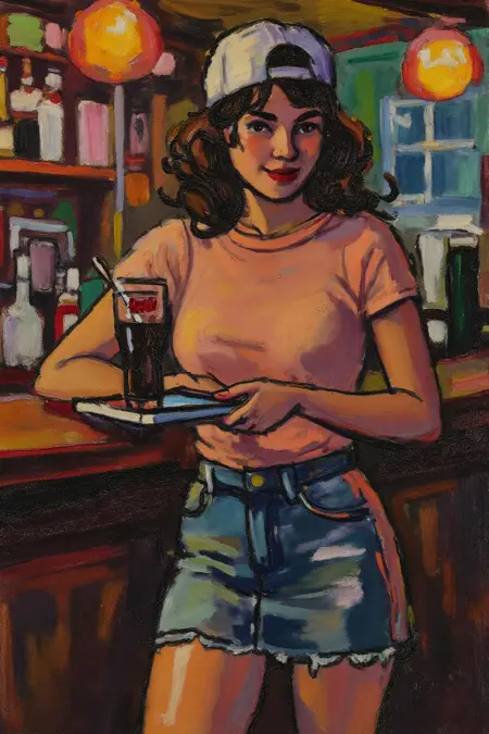 Super Sayen Renaissance Man: Henry Lyman Saÿen Abstract/Fauvism Painting Style