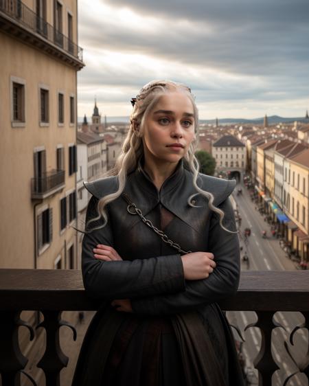 Emilia Clarke as Daenerys Targaryen - LORA  - FLUX and PONY 👑 SD1.5 v17.0