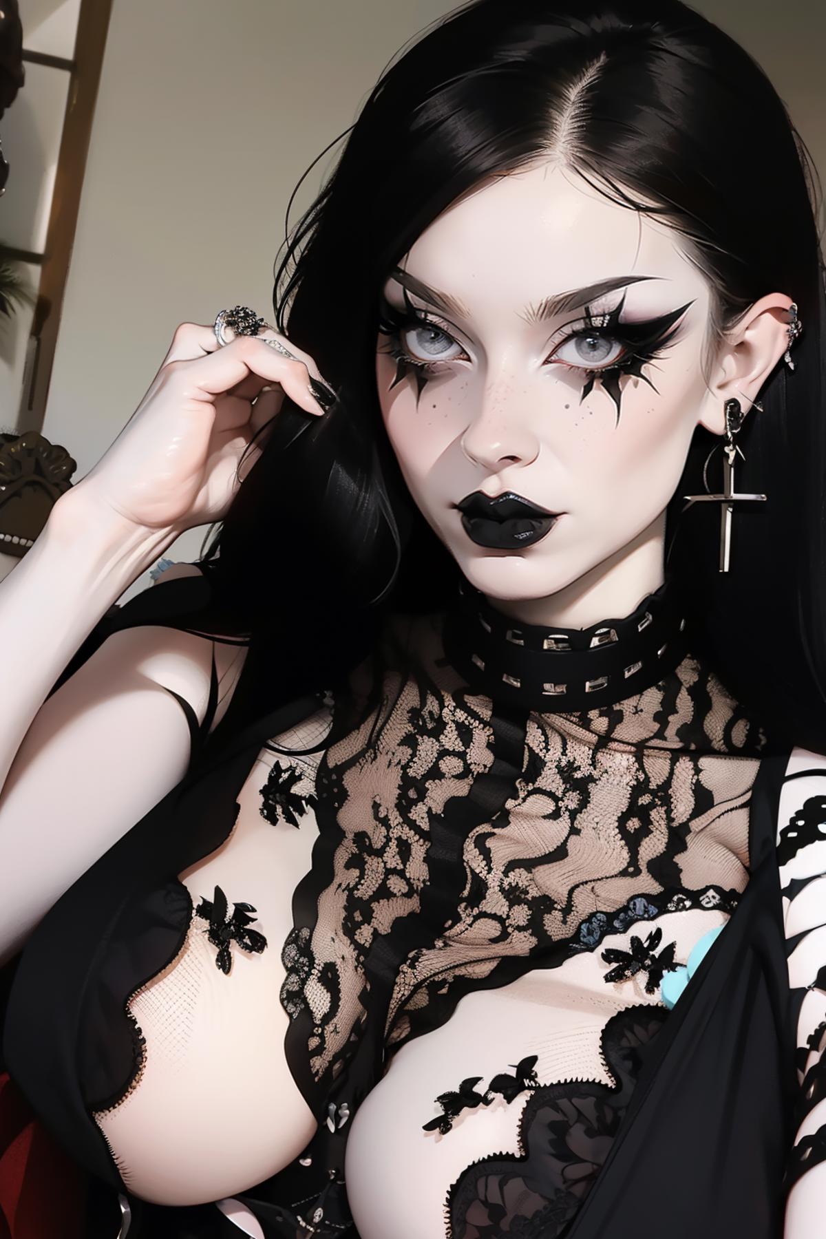 Graphic Liner Makeup image by freckledvixon