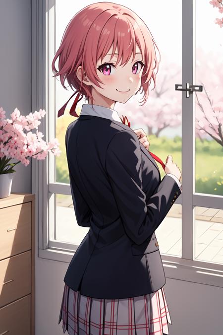 43145-9277487-smile,kusanagi_naoya,red_ribbon,formal,pink_hair,misakura_rin,1girl,school_uniform,multiple_boys,red_hair,suit,sakura_no_uta,rib.png