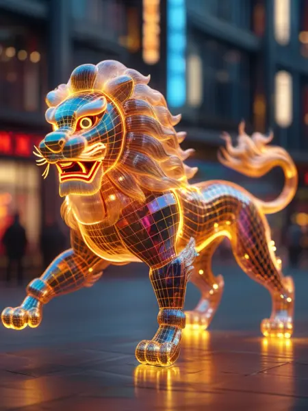 Fresh Ideas@wireframe hologram