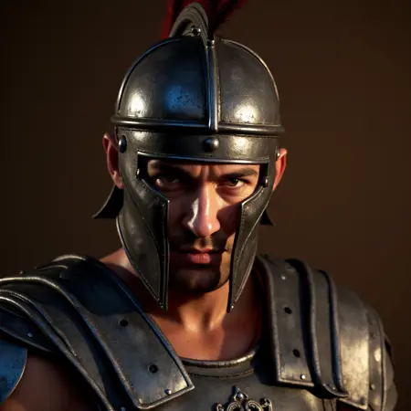 Roman Empire cinematic style F1D + Pony