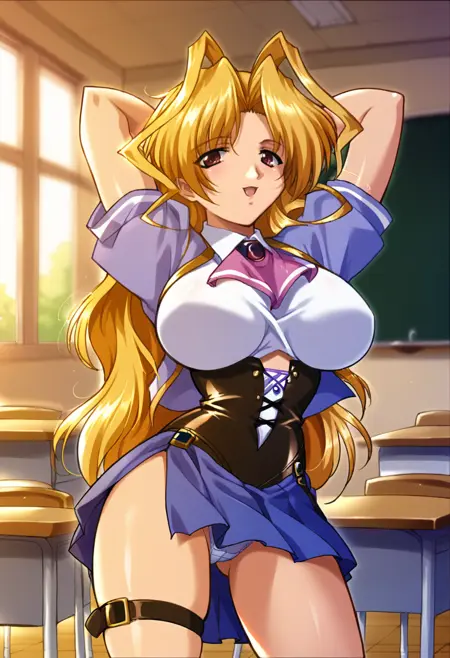 Kuriko Kazetsubaki (Maburaho) [PonyXL]