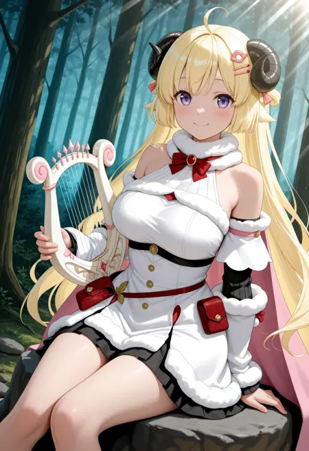 Tsunomaki Watame (9 Outfits) | Hololive | [NoobAI-XL EPS v1.1 / IllustriousXL]