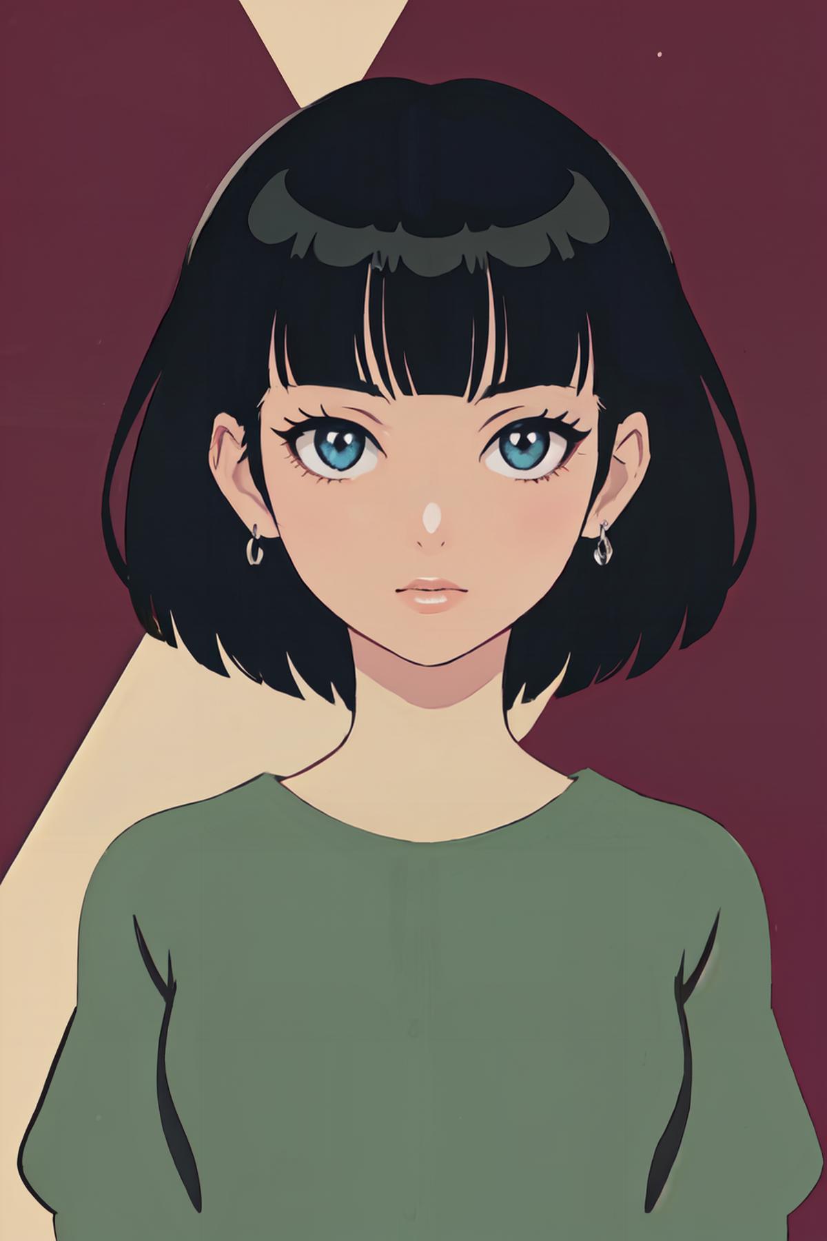 Minimalist Anime Style image by kokurine