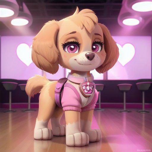 Skye // PawPatrol (LoRA) image by UnknownData