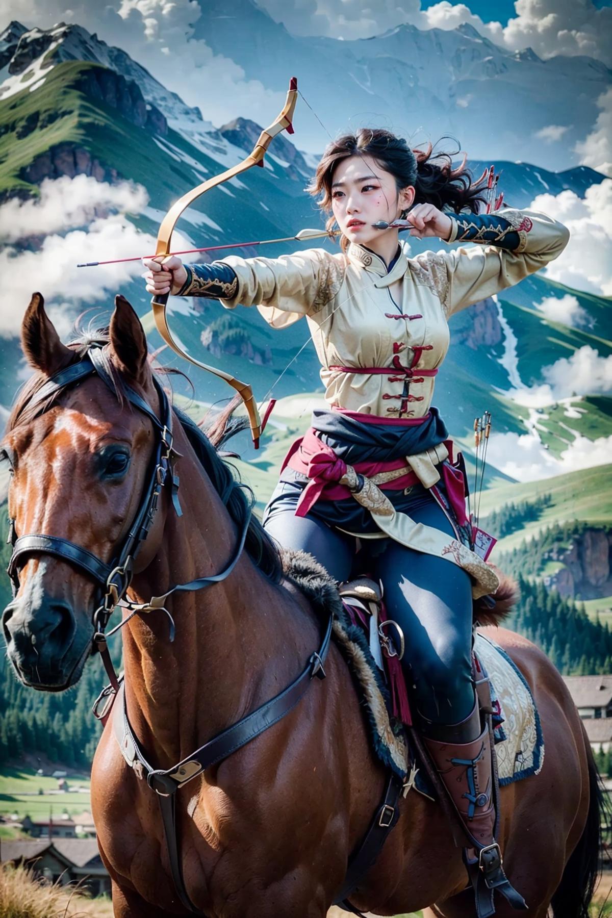 Mounted Archery | 騎射 | 骑射 image by feetie