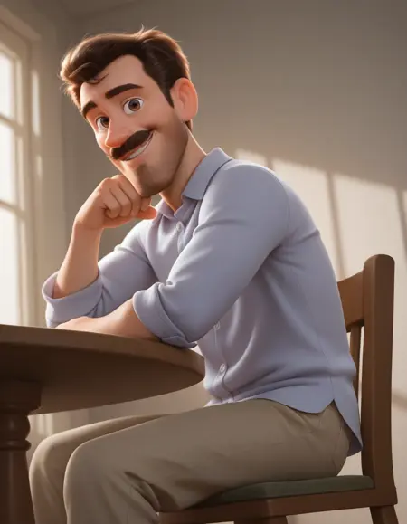 Bill Andersen / Riley's dad -  Inside Out | Illustrious