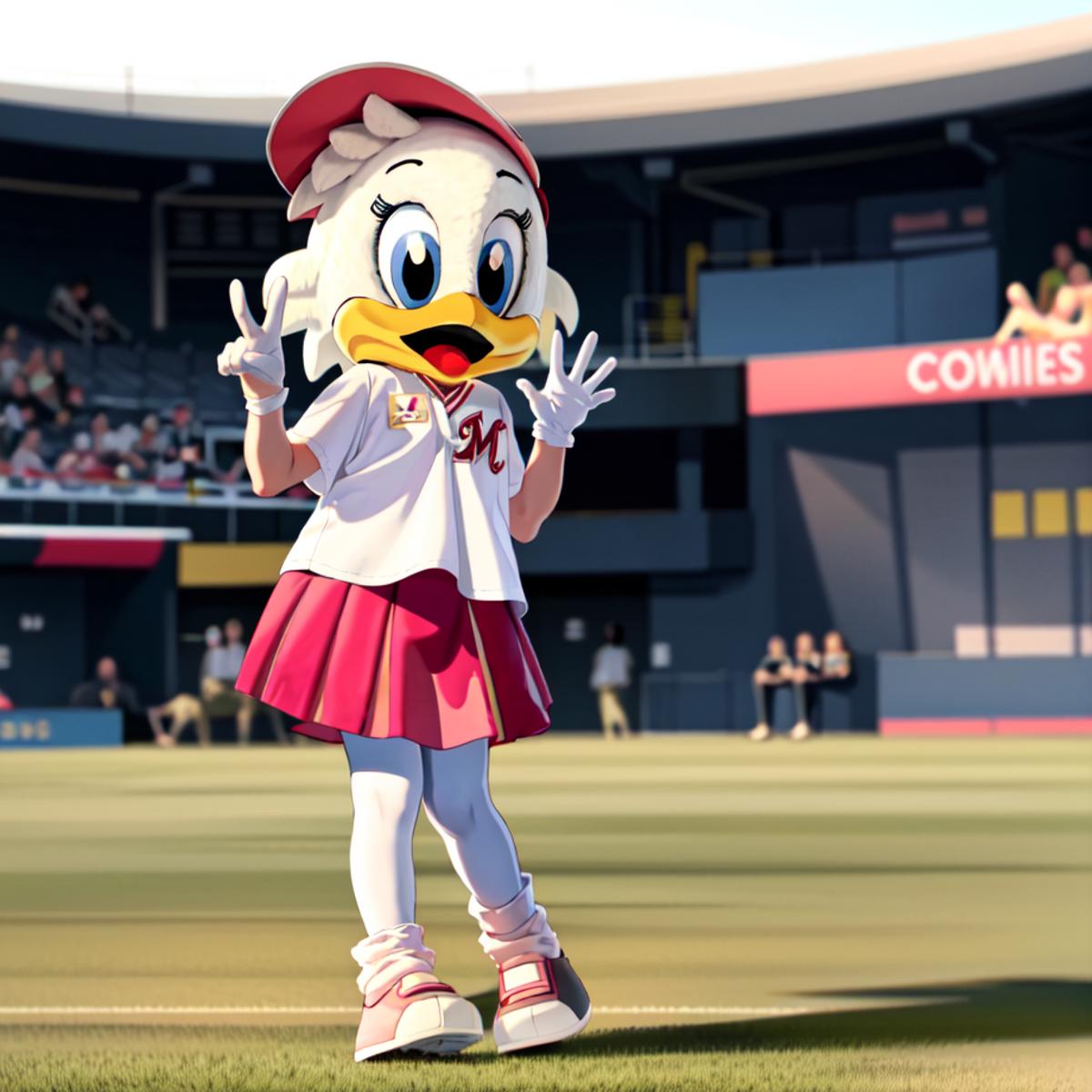 Baseball mascot 千葉ロッテマリーンズ リーンちゃん / RINE-Chan SD15 image by swingwings