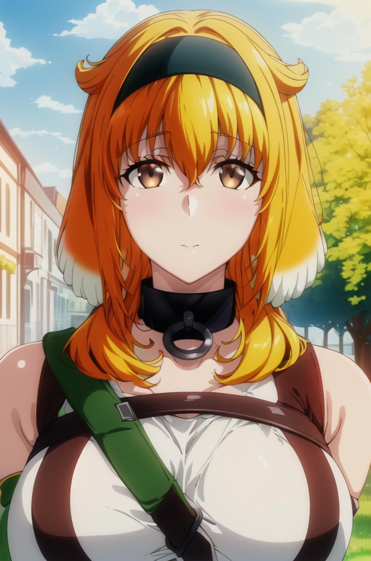 Roxanne doesn't want to lose  Isekai Meikyuu de Harem wo Episode 12 