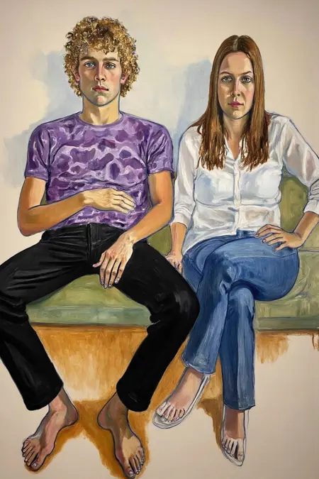 Raw and Expressive: Alice Neel Portrait Painting Style