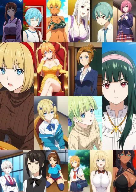 Food Wars! - Girlpack (36) LoRA