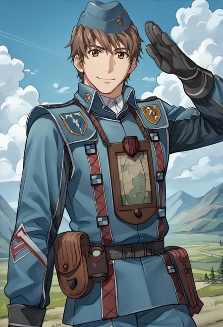 Welkin Gunther (Valkyria Chronicles) [Pony Diffusion] v1.0