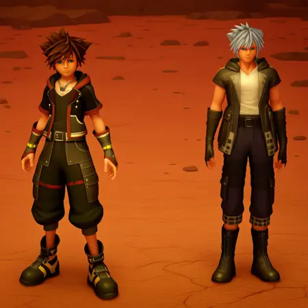 KINGDOM HEARTS 3 Riku and Sora