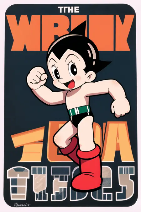 Osamu Tezuka/手冢治虫 《Mighty Atom》/《铁臂阿童木》/《鉄腕アトム》 《Black Jack》/《怪医黑杰克》- Artist Style