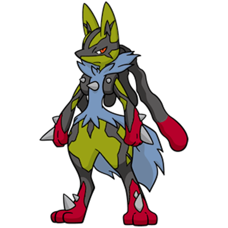 Shiny Mega Lucario V1