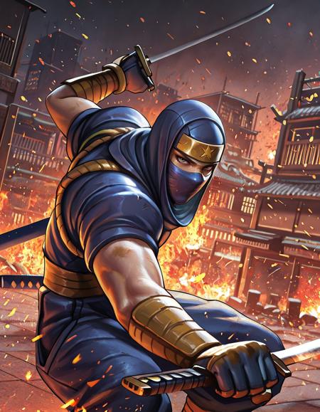 Ginzu The Ninja (Captain Commando)(Illustrious) Ginzu The Ninja