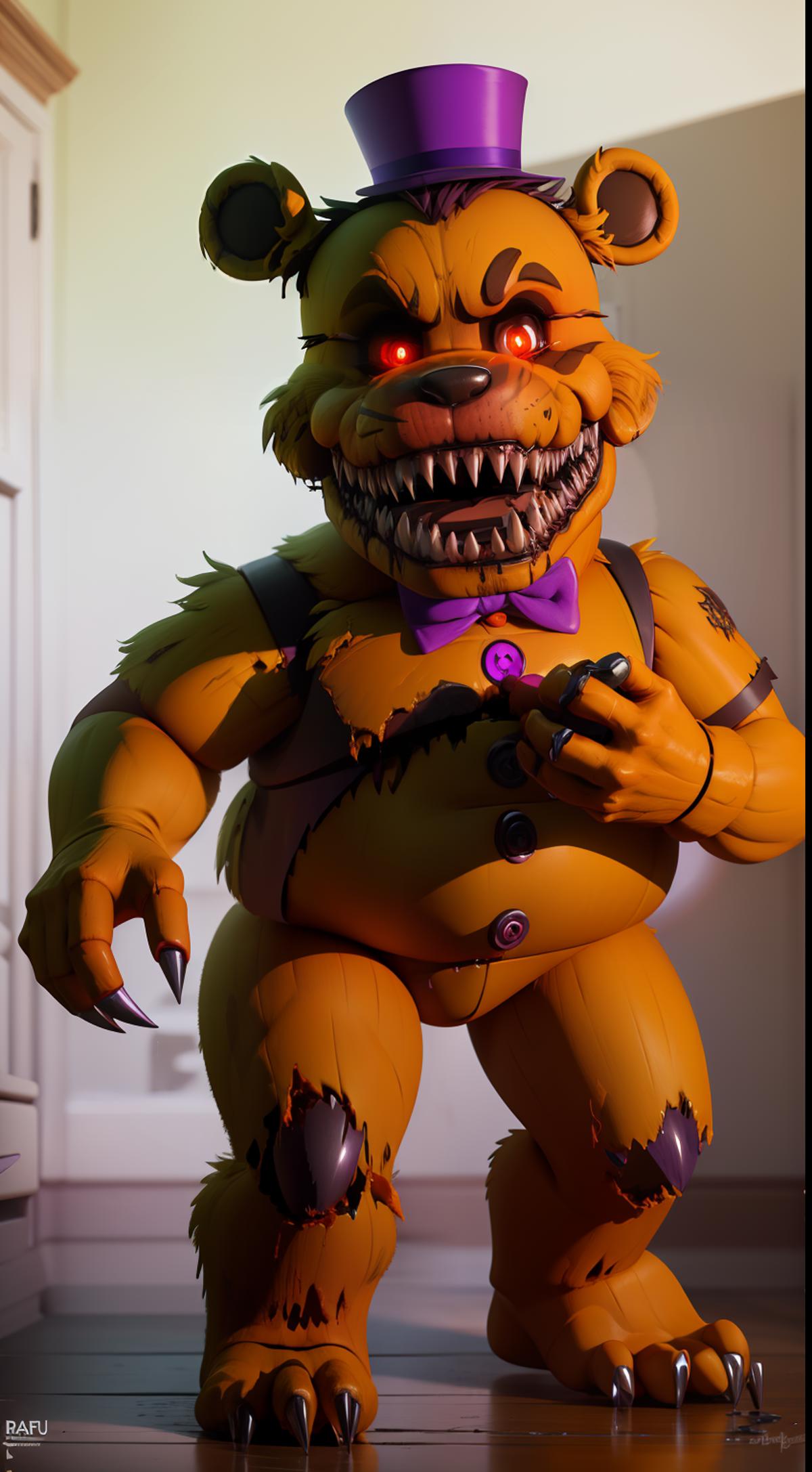 nightmare fredbear lora -by Roselena125671 image by Roselena125671