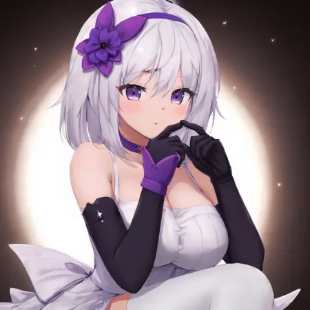 HiDream-I1-Full -Purple hair girl