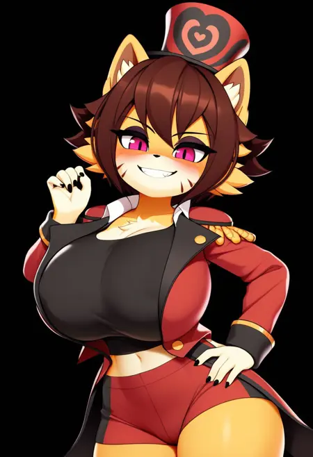 Sammy (in heat)