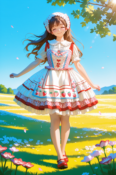 Strawberry_gothic_dress Illustrious v2.0