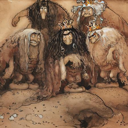 John Bauer Style - Swedish painter and illustrator PONY v1.0