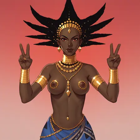 Karaba [ PXL / 1.5 ][ Kirikou and the Sorceress ] by Leaf