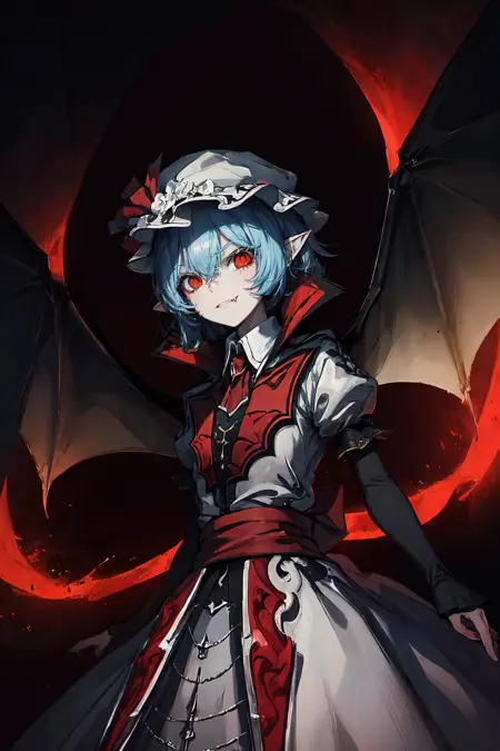 Remilia Scarlet [ 紅魔城伝説 / Koumajou Densetsu ] Freefit LoRA