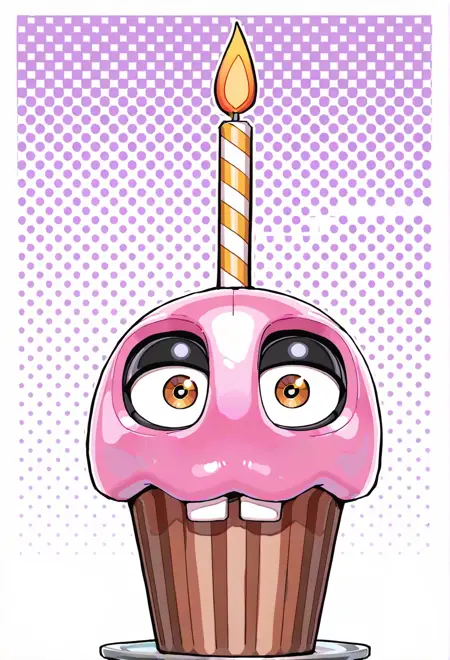 Mr. Cupcake/Carl Cupcake (Five Nights at Freddy's/FNAF)