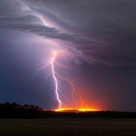*Mamudoon (Heavier Curse) + Maralagidyne (Heavier Flame) + Mazionga (Heavier Thunderstorm)*
A heavier mystic electric purple fire explosions causing critical hit