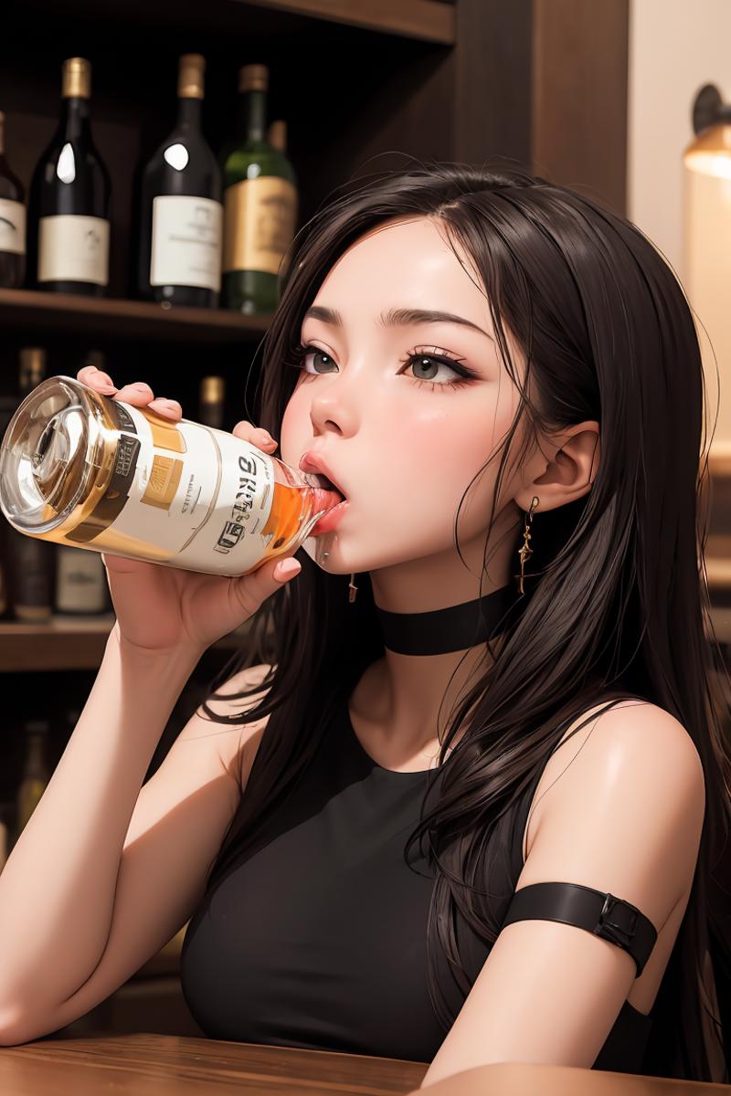 Chugging Bottles | Concept LoRA image by MarkWar