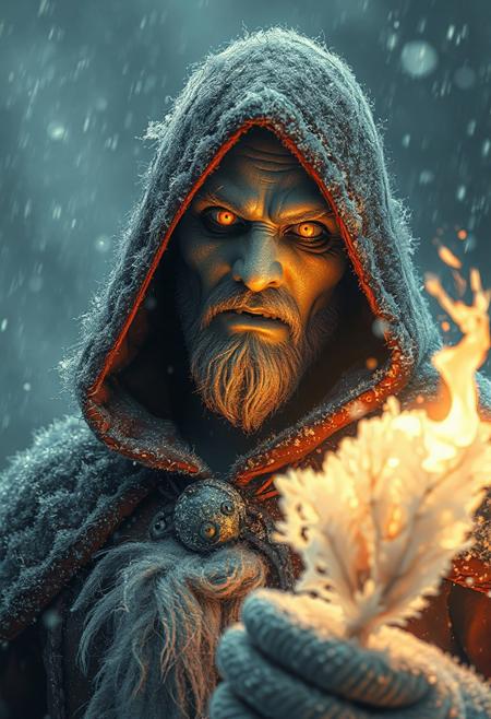 Jack o' Frost.
FHD, Rich in details, masterpiece.