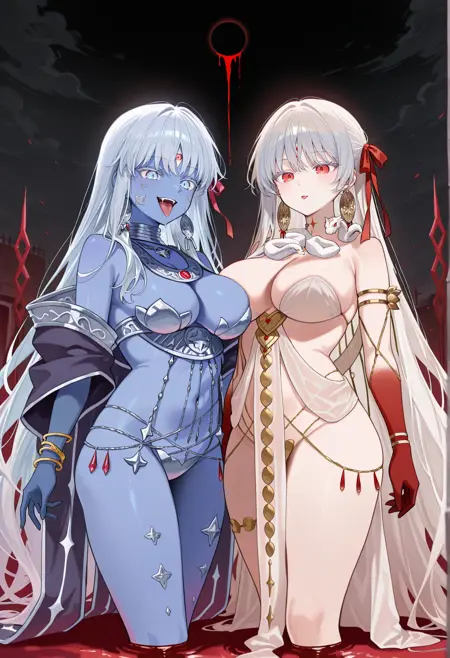 Durga & Kali (Fate Grand Order) XL [Pony + Illustrious]