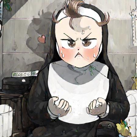 Frog Nun (Little Nuns) V1