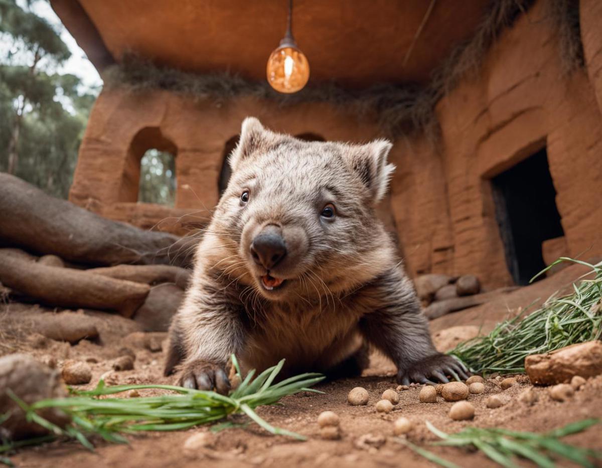 Wombat (Vombatus, Lasiorhinus) SD XL image by durrie