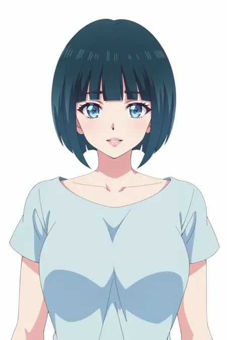 Shiragiku Ono ( 小野 白菊 ) [ Megami no Café Terrace / The Café Terrace and Its Goddesses / 女神のカフェテラス ] Anime Design