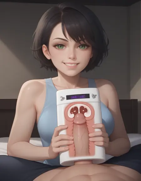 Hi-tech milking machine (PonyXL) - Onahole - Artificial vagina - Masturbator - Milking Device