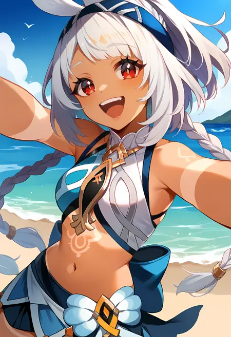 Genshin Impact_Mualani丨原神_玛拉妮_pony