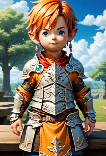 Lalafell the Final Fantasy XIV Football you Keep Asking Me for but NEVER LET ME PUNT (And my Lawyers tell me to make this shorter but i refuse!): Pony XL Lora