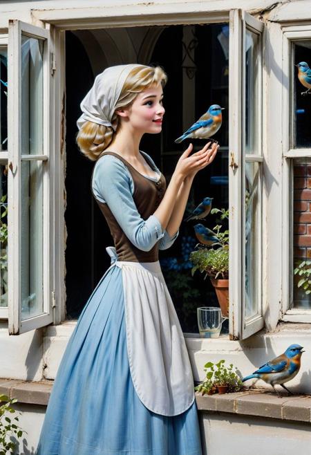 Disney Princesses SDXL (test purpose) Cinderella-Aurora-Rapunze