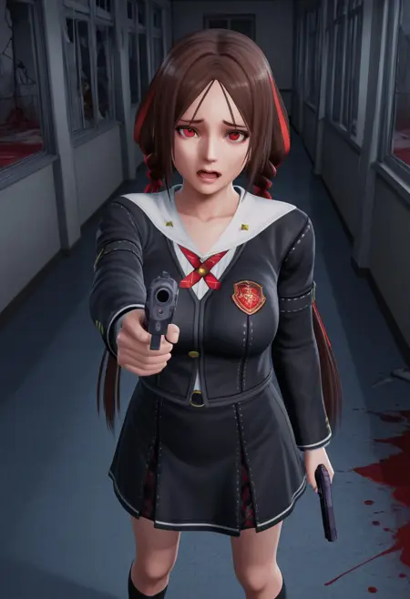 Kubota Risa (久保田リサ) [SGZH - School Girl Zombie Hunter (スクールガールゾンビハンター)]