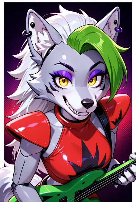 Roxanne FNAF / Five Nights at Freddy's Security Breach Noob + Illust