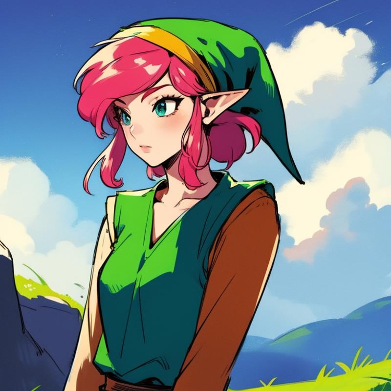 Pink Link (Shounen Captain) image by Brust