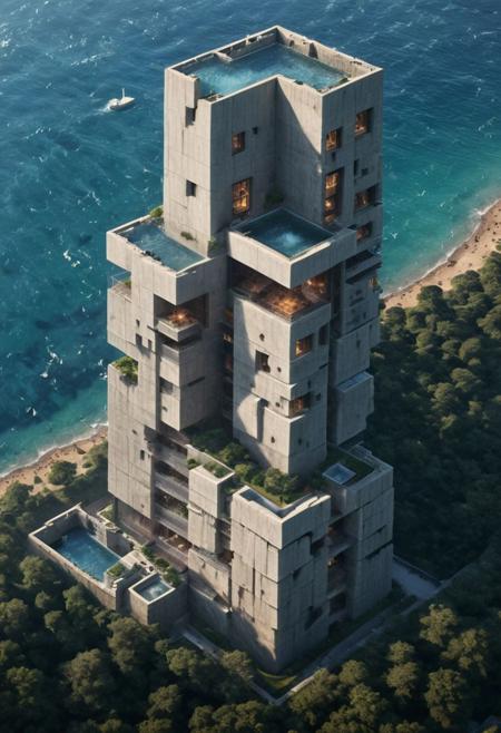 Tower of Babel:1.4, aerial view of an incredibly tall, enchanted renaissance tower made of white to grey limestone, surrounded by ominous woods, rock cliffs, dark fantasy, sunset, architecture, masterpiece, high detail, crisp focus, depth-of-field, (intricate details, masterpiece, best quality:1.3),  (avant-garde, future, reality, science fiction, photorealistic), (modern architecture:1.2), (Philip Johnson:1.2), (Ludwig Mies van der Rohe:1.3), (On the Frozen ocean coast, floating icebergs, half inside the glacier:1.1), (Large Files, Ultra Realistic, 8K, 16k, FHD, HD, VFX, Perfect, Photography, composition, Architecture Sales Photography, Architecture Competition, Ultra High Resolution, Cinematography, High Resolution Image:1.1), (dramatic lighting, direct sunlight, ray tracing, clear shadow:1.1), (magnificent , Abstract Expressionism but extremely beautiful:1.2), [:traffic|windows|railing|stair|balcony|terrace|crowd|Sidewalk|vehicle|trees|equipment| detailed signal_details:0.7], [:marble|granite|lbrick|tile|metal|concrete|glass|foliage_material texture:0.7], (real landscape:1.1), (blurred background:1.0), [buildings|BREAK|trees|BREAK|Crowd|buildings|BREAK|trees|BREAK|Crowd|buildings|BREAK|trees|BREAK|Crowd:0.7], (background, more_details:0.3)
great lighting, extrusionbuilding, clear, vertical, void