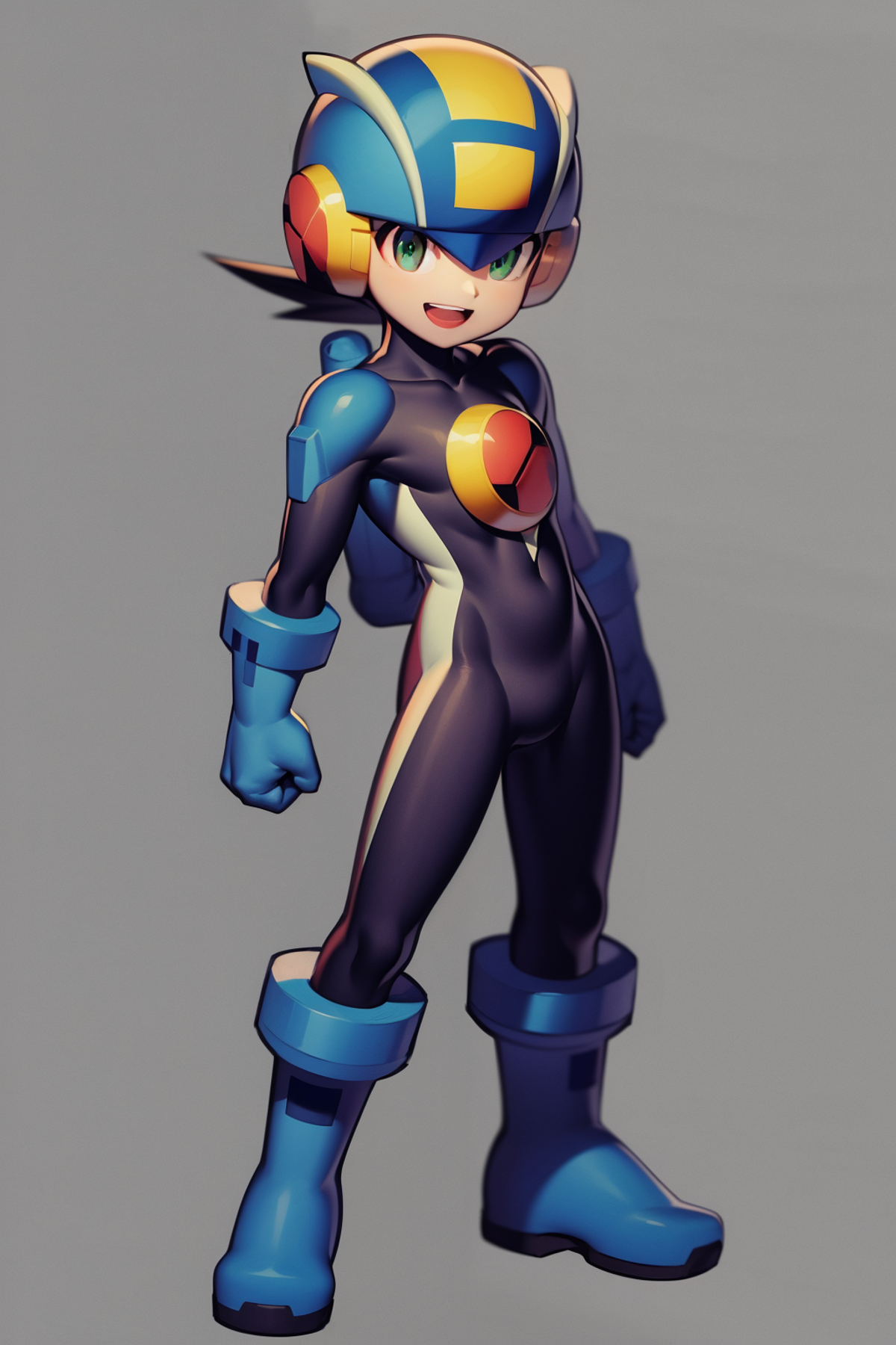 Megaman - MegaMan NT Warrior - Character LORA image by Konan
